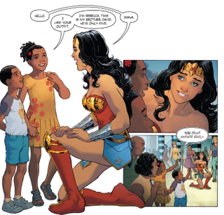 Illustration for article titled Wonder Woman #10 makes Diana a beacon of hope in a difficult time